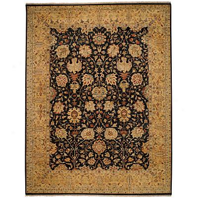 Capel Rugs Lodi Garden - Mahal 6x9 Bluebeige Area Rugs