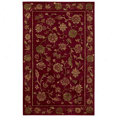 Capel Rugs Lotus 8 X 11 Crimson Area Rugs