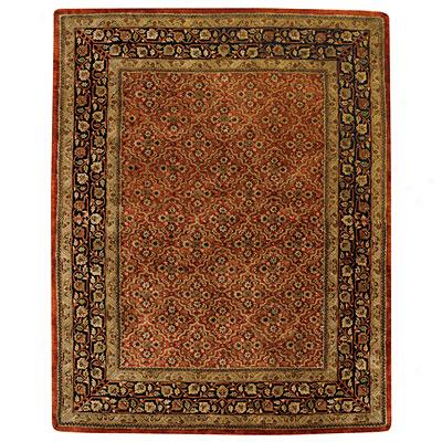 Capdl Rugs Mahal-bahktiar 9x13 Copper Area Rugs