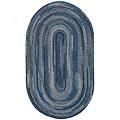 Capel Rugs Oxford 4x6 Oval Copen Blue Area Rugs