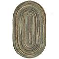 Capel Rugs Oxford 7x9 Oval Aspen Green Area Rugs