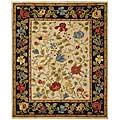 Capel Rugs Panama Orchids 4x5 Beigeblack Area Rugs