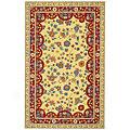 Capel Rugs Provencal 3x5 Gold Red Area Rugs