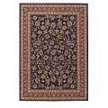 Capel Rugs Satin - Tabriz 2x3 Bluered Area Rugs