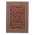 Capel Rgus Satin - Tabriz 6x8 Redblue Area Rugs