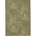 Capel Rugs Seabreeze - Palms 3x5 Trim Area Rugs