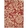 Capel Rugs Seabreeze - Petals 8x10 Redwood Area Rugs