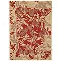 Capel Rugs Seabreeze - Pineapple 3x5 Redwood Area Rugs