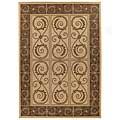 Capel Rugs Solaria - Gate House 8x10 Cocoa Area Rugs