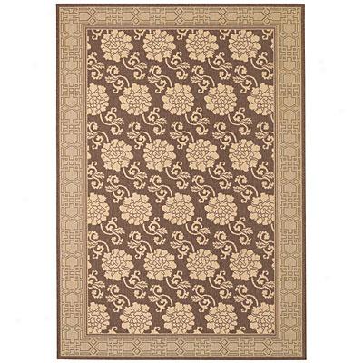 Capel Rugs Solaria - Lotus 5 X 8 Cocoa Area Rugs