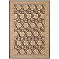 Capel Rugs Solaria - Lotus 9x13 Cocoa Area Rugs