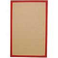 Capel Rugs South Beach - Canvas 7x9 Jockeyred Area Rugs