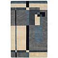 Capel Rugs Time 7x9 Blueice Area Rugs