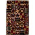 Capel Rugs Tempo 8x11 Garnet Area Rugs