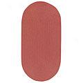 Capel Rugs Woodrun 4x6 Oval Terra Cotta Area Rugs