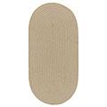 Capel Rugs Woodrun 4x6 Oval Camel Area Rugs