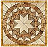 Caribe Stone Medallions - Travertine Marques Tile & Stone