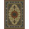 Carpet Art Deco Heritave 4 X 5 Sahand/indigo Area Rugs