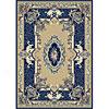 Carpet Art Deco Primavera 2 X 6 Aubusson/camel-prussian Blue Area Rugs