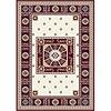 Carpet Art Deco Primavera 2 X 3 Elegance/shell-port Wine Area Rugs