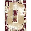 Carpet Art Deco Primavera 4 X 5 Mysterio/port-wine Area Rugs