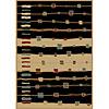 Carpet Art Deco Soul 2 X 7 Gamma/black Area Rugs