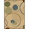 Carpet Art Deco Sou1 8 X 10 Hoop/beige Area Rugs