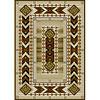 Carpet Art Deco Southwestern Ii 5 X 8 Kira/zen Area Rugs