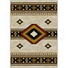 Czrpet Art Deco Southwestern Ii 2 X 3 Ginga/zen Aea Rugs