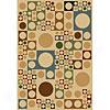 Caepet Art Deco Sunset 5 X 8 Ido/beige Area Rugs