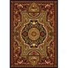 Carpet Art Deco Vintage 4 X 5 Roi-soleil/black Current Area Rugs