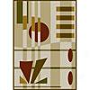 Carpet Art Deco Vision Ii 8 X 10 Mettria/zen-passion Area Rugs