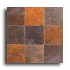 Casa Dolce Casa Flagstone 5 X 5 Black Tile & Stone