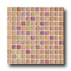 Casa Italia Metallica Satin Mix Mosaic Arancio Tile & Stone