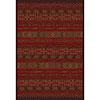 Central Oriental Allegheny 2 X 8 Allegheny Crimson Area Rugs