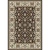 Central Oriental Arabesque 2 X 3 Arabesque Brown Area Rugs