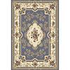 Central Oriental Bouquet 8 X 11 Bouquet Blue Area Rugs