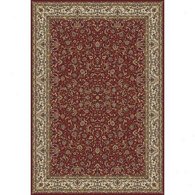 Central Eastern Infinity - Sarouk 8 X 11 Sarouk Red Area Rugs