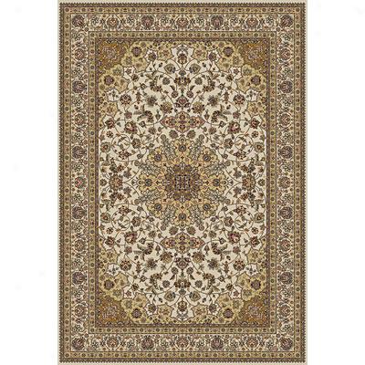 Central Oriental Infinity - Isphahan 9 X 13 Isphanan Ivory Area Rugs