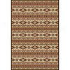 Central Precious Medici Wale 3 X 5 Medici Stripe Multi Area Rugs