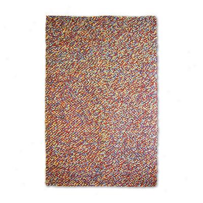 Csntral Oriental Pebbles - Gravel 8 X 10 Gravel Multi Area Rugs