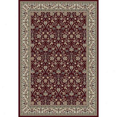 Central Oriental Royal - Emperor 8 X 11 Emeror Red Area Rugs