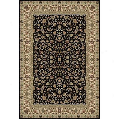 Central Oriental Traditions - Tabriz 8 X 11 Tabriz Classic Black Area Rugs