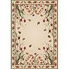 Central Oriental Wildflowers 5 X 8 Wildflowers Beige Area Rugs