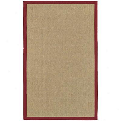 Chandra Bay 5 X 8 Red Area Rugs