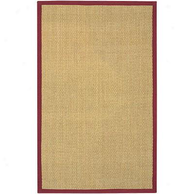 Chandra Coastal 4 X 6 Red Area Rugs