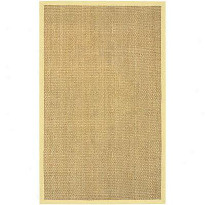 Chandra Coastal 5 X 8 Yellow Area Rugs