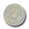 Colonial Mills, Inc. Botanical Isle 4 X 4 Round Kiwi Area Rugs