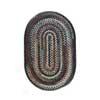 Cplonial Mills, Inc. Chestnut Knoll 7 X 9 Oval Black Satin Area Rugs