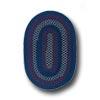 Colonial Mills, Inc. Deerfield 4 X 6 Oval Midnight Livid Area Rugs